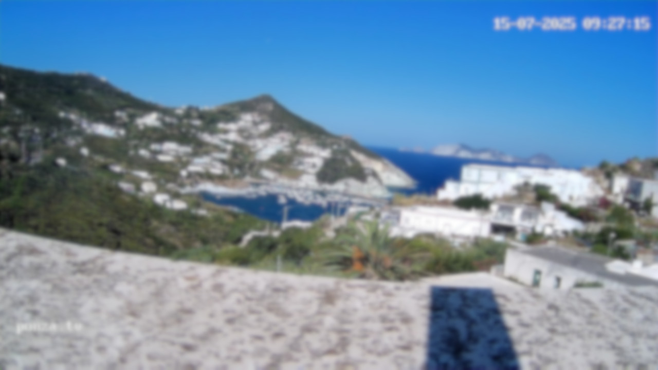 Anteprima webcam Cala Feola e Palmarola